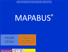 Tablet Screenshot of mapabus.com